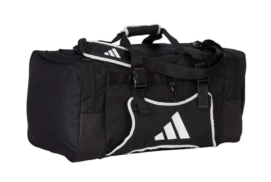 adidas Taekwondo Team-Tasche 65x30x32 cm mit Westenhalter schwarz-weiß ADIACC107