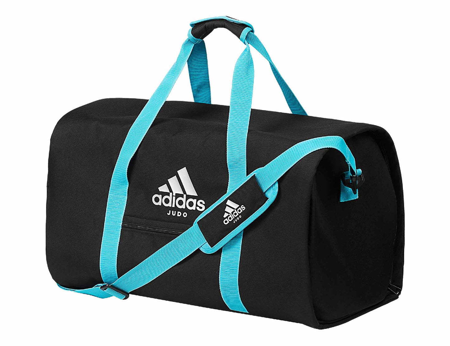 adidas 2in1 Sporttasche Bag Judo schwarz-blau, Rucksack Tragetasche ADIACC200J