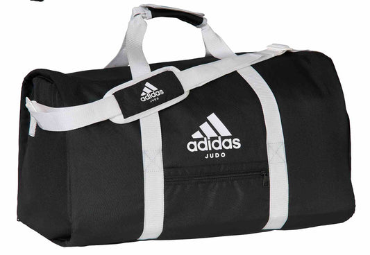 adidas 2in1 Sporttasche Bag Judo schwarz-weiß, Rucksack Tragetasche ADIACC200J