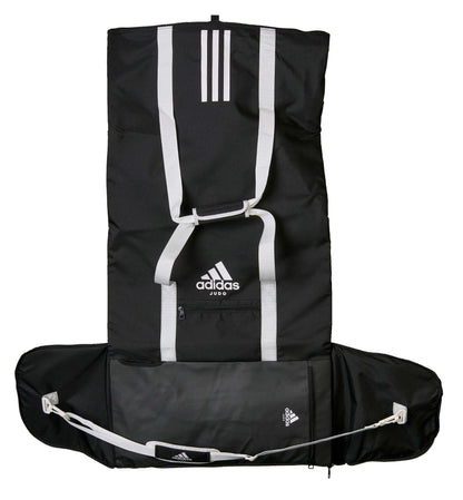 adidas 2in1 Sporttasche Bag Judo schwarz-weiß, Rucksack Tragetasche ADIACC200J