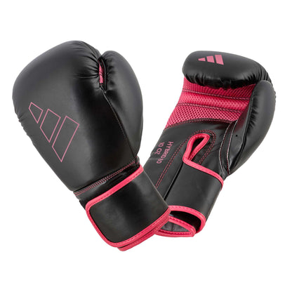 adidas Boxhandschuhe Hybrid 80, schwarz-pink, ADIH80