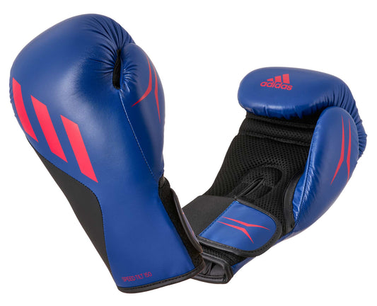 adidas Boxhandschuhe SPEED TILT 150, blau-schwarz-rot SPD150TG