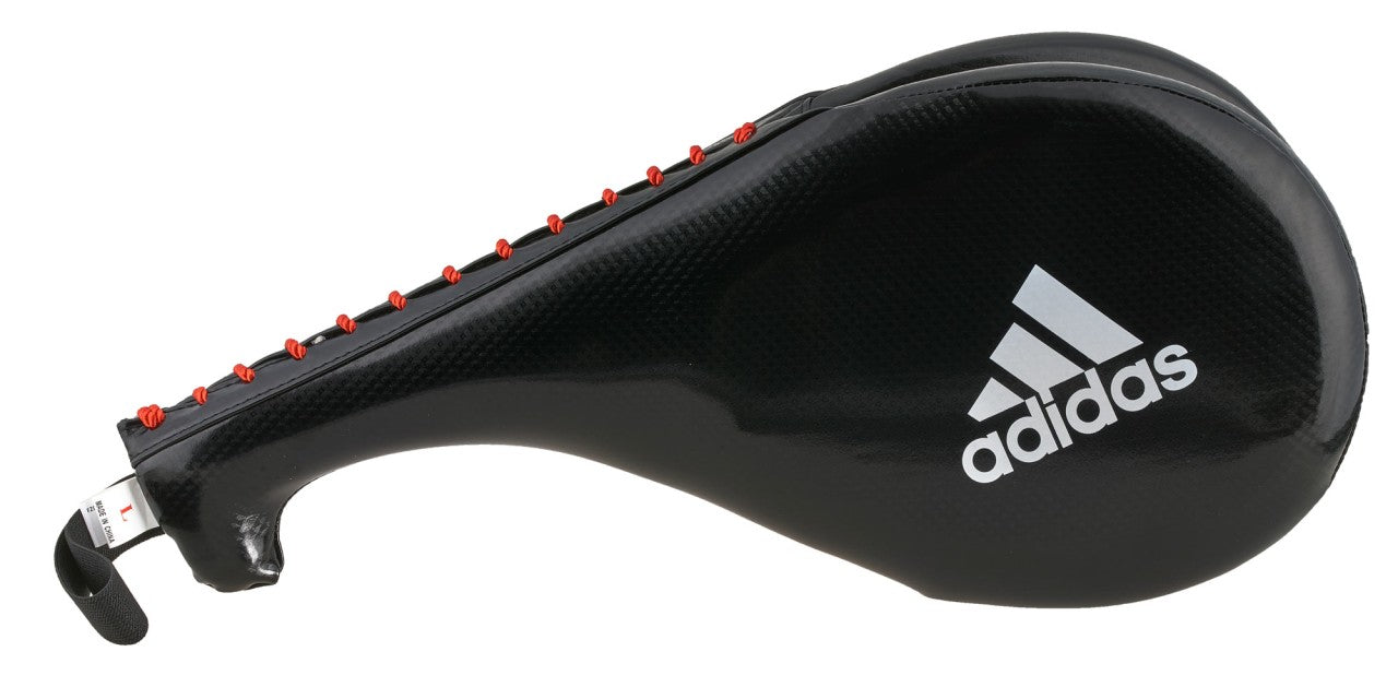 adidas Double Mitt Taekwondo Carbon Optik ADITDT01 Gr.S / L, Handpratze, Schlagpolster