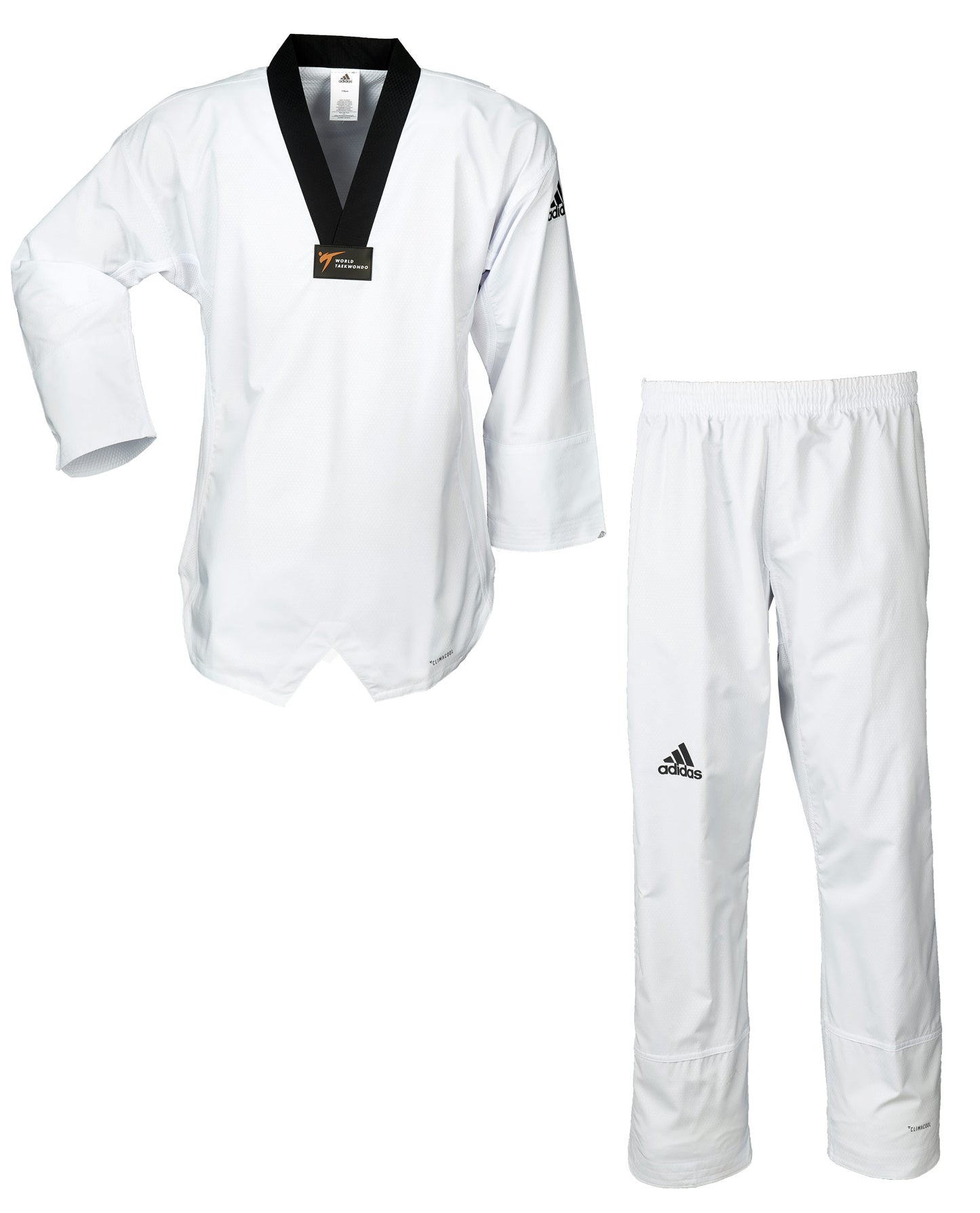 adidas Damen-Taekwondoanzug, Fighter aditld01 Dobok V-Ausschnitt Schlupfjacke