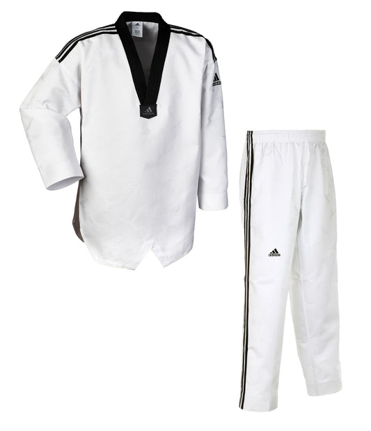 adidas Taekwondoanzug, Supermaster II, ADITSM01 Dobok V-Ausschnitt Schlupfjacke