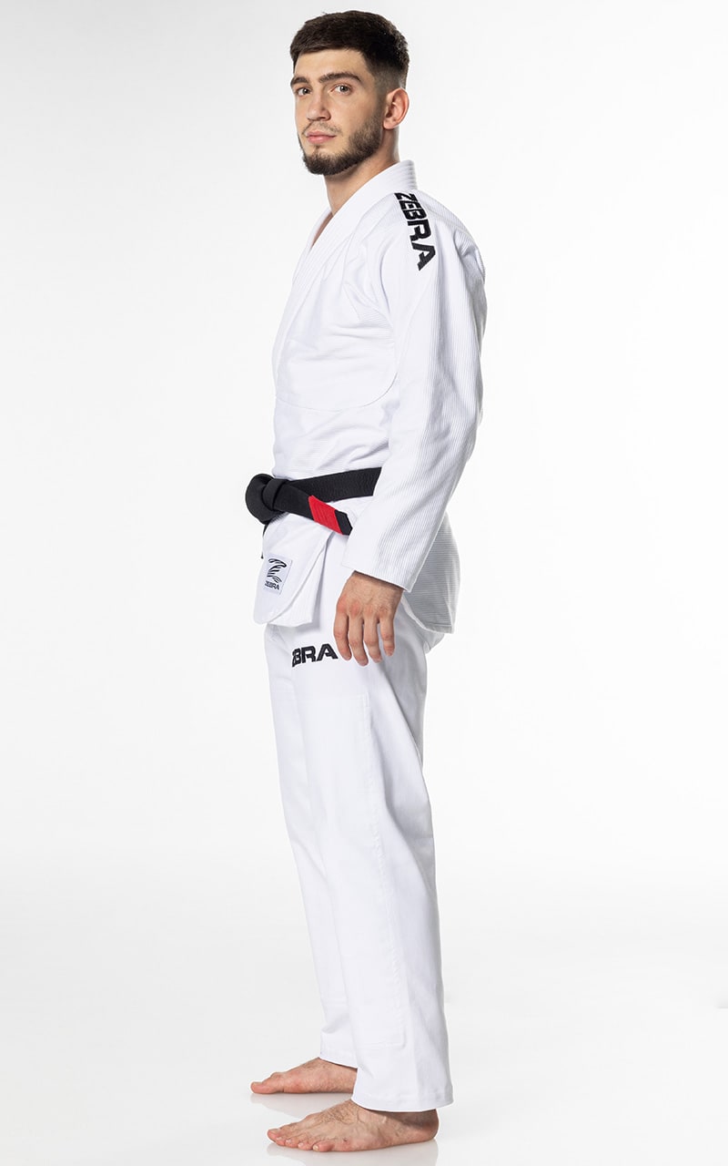 ZEBRA BJJ Anzug Guerreiro weiß - Brazilian Jiu Jitsu Gi 350g