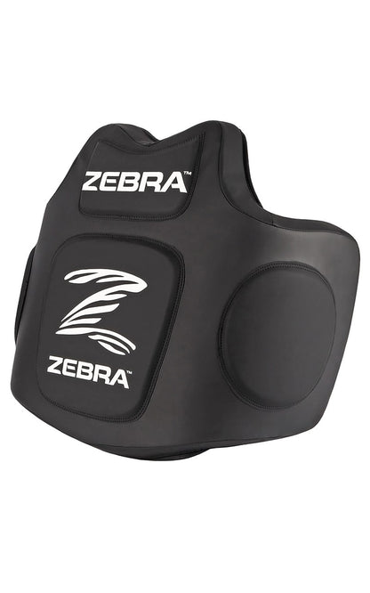 ZEBRA Schutzweste Coach Pro schwarz - extra dicke Schaumstoff Trainingsweste
