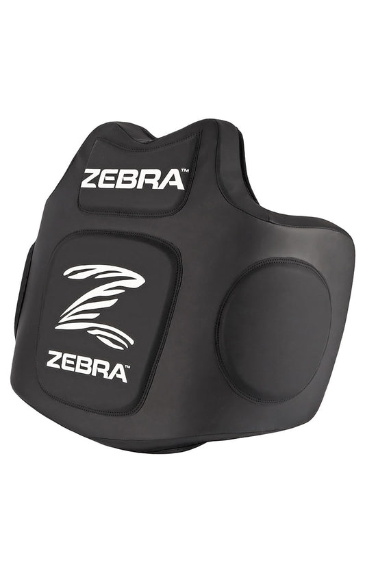 ZEBRA Schutzweste Coach Pro schwarz - extra dicke Schaumstoff Trainingsweste