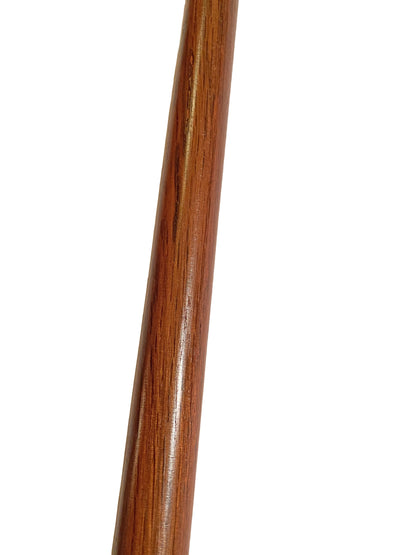 TEKKA BUDO Hanbo 110 cm Roteiche Trainings-Stock - Gerade Form