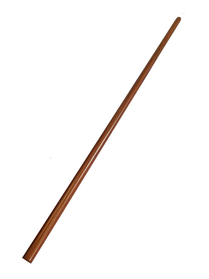 TEKKA BUDO Hanbo 110 cm Roteiche Trainings-Stock - Gerade Form