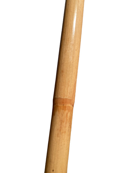 TEKKA BUDO Bo Stab 152 cm Rattan mit Schale - Jugend Langstock Vollkontakt ungeschält