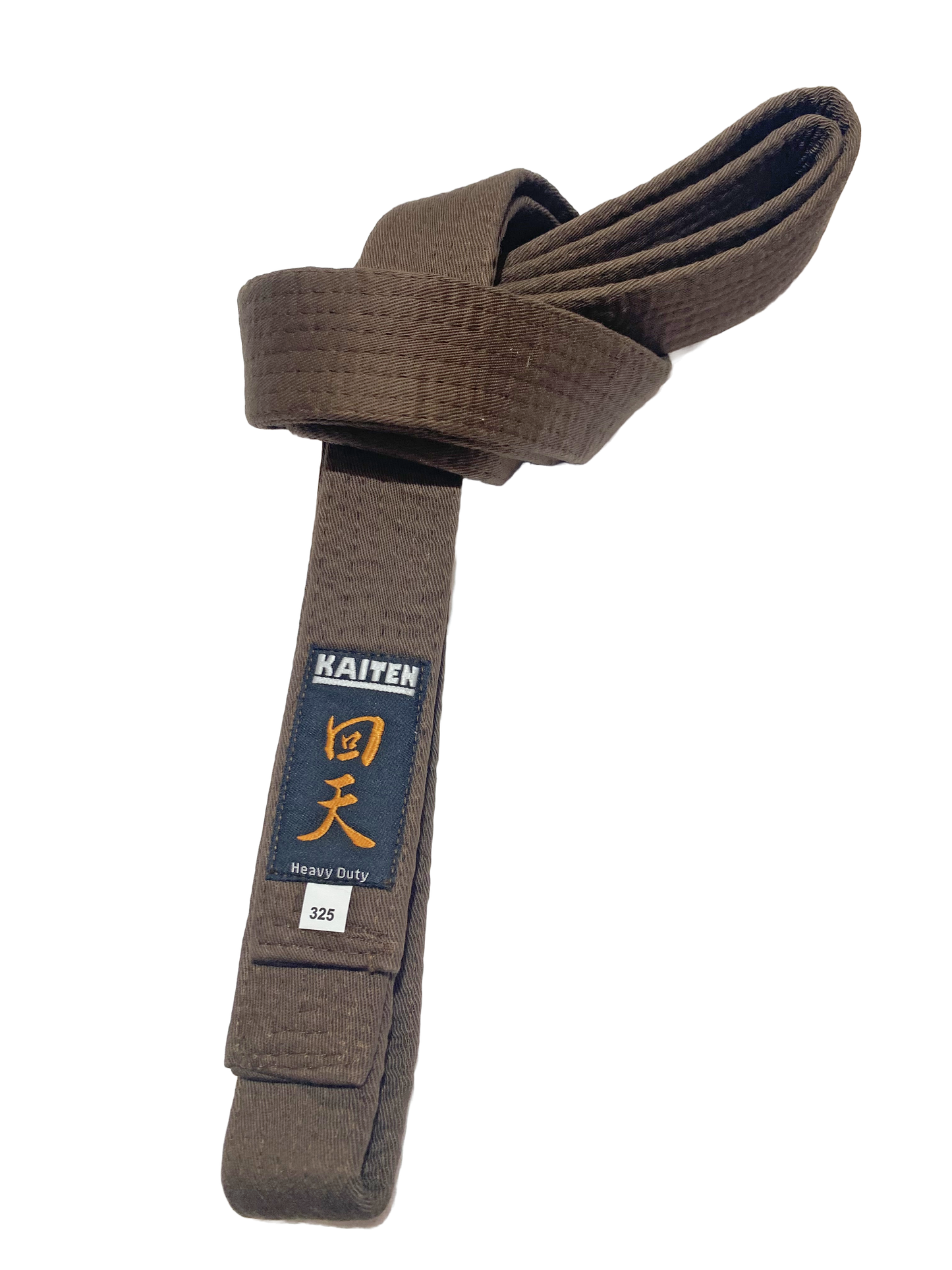 Kaiten Karategürtel Braun extra dicke Ausführung - 4,5 cm Breit - Baumwolle Braungurt - Länge 230 bis 350 cm