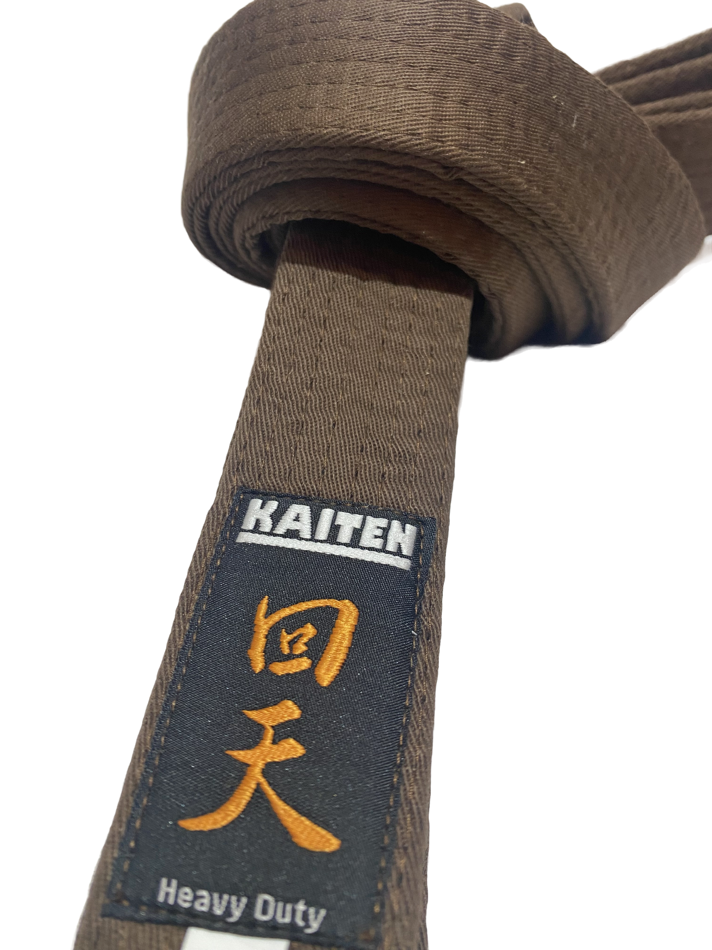 Kaiten Karategürtel Braun extra dicke Ausführung - 4,5 cm Breit - Baumwolle Braungurt - Länge 230 bis 350 cm