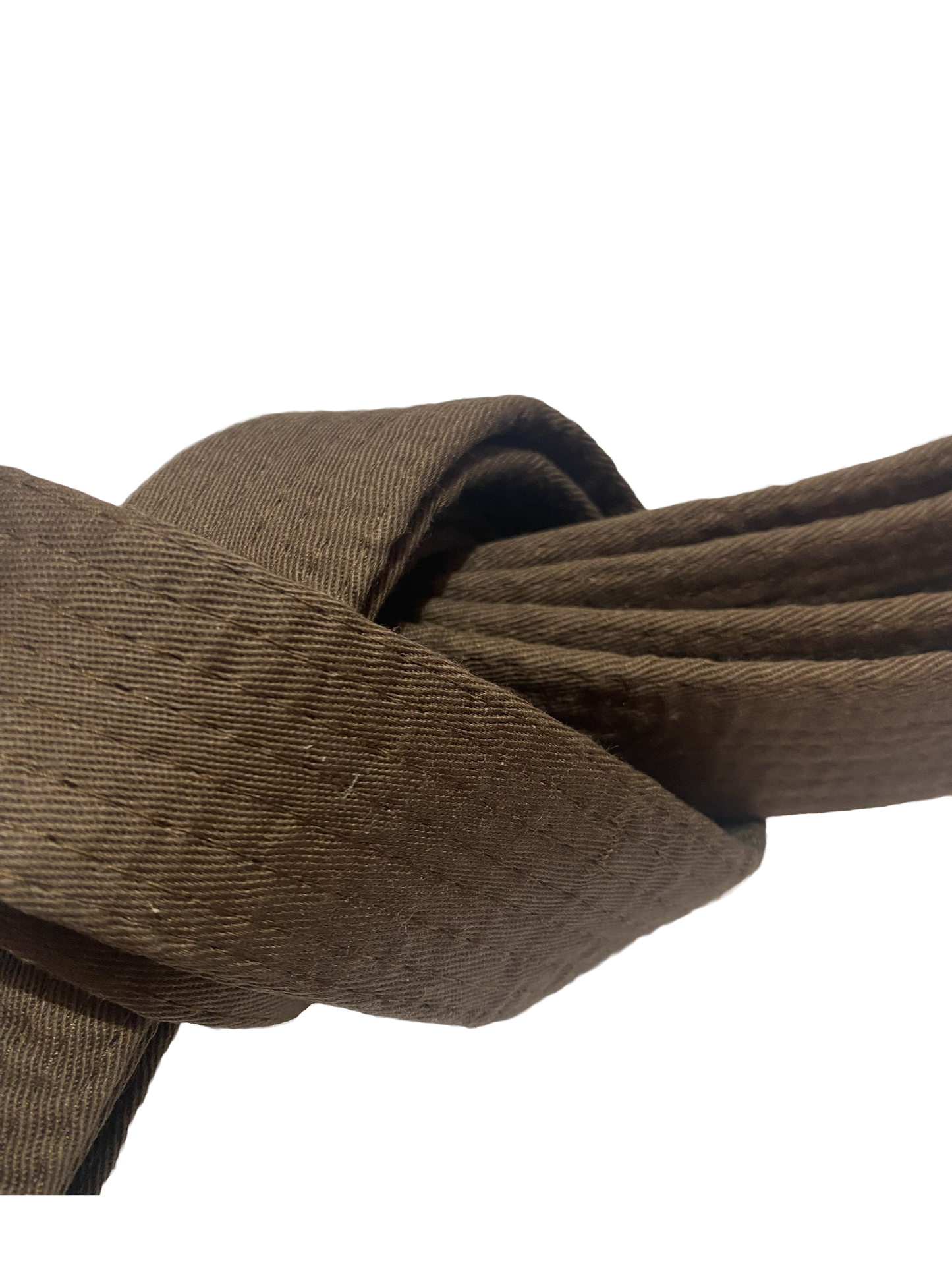 Kaiten Karategürtel Braun extra dicke Ausführung - 4,5 cm Breit - Baumwolle Braungurt - Länge 230 bis 350 cm