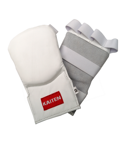 KAITEN Karate Faustschutz WUKO weiß (Paar)