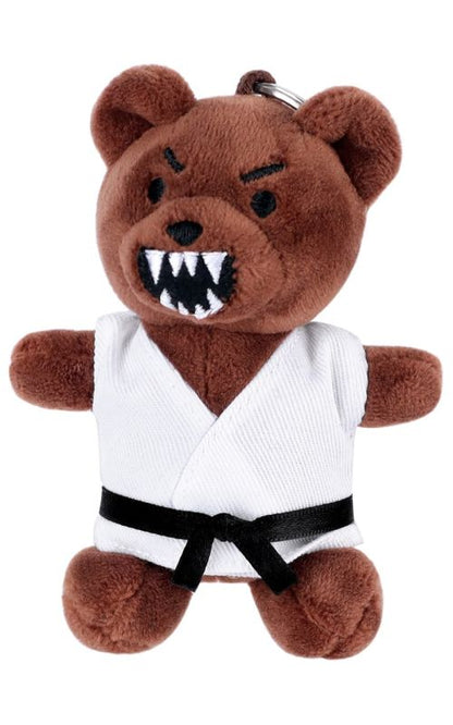 Schlüsselanhänger Kampfsport Plüschtier 10 cm mit Schlüsselring (Verschiedene Tiere zur Auswahl)