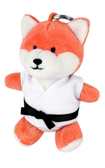 Schlüsselanhänger Kampfsport Plüschtier 10 cm mit Schlüsselring (Verschiedene Tiere zur Auswahl)