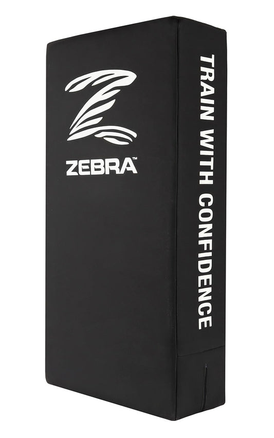 ZEBRA Schlagpolster Kick Shield Performance schwarz - 75 x 35 x 15 cm - MMA Kickboxen Taekwondo
