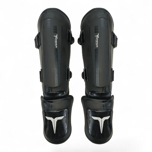 Schienbein-Spannschoner NIGHTFALL Premium Schützer schwarz