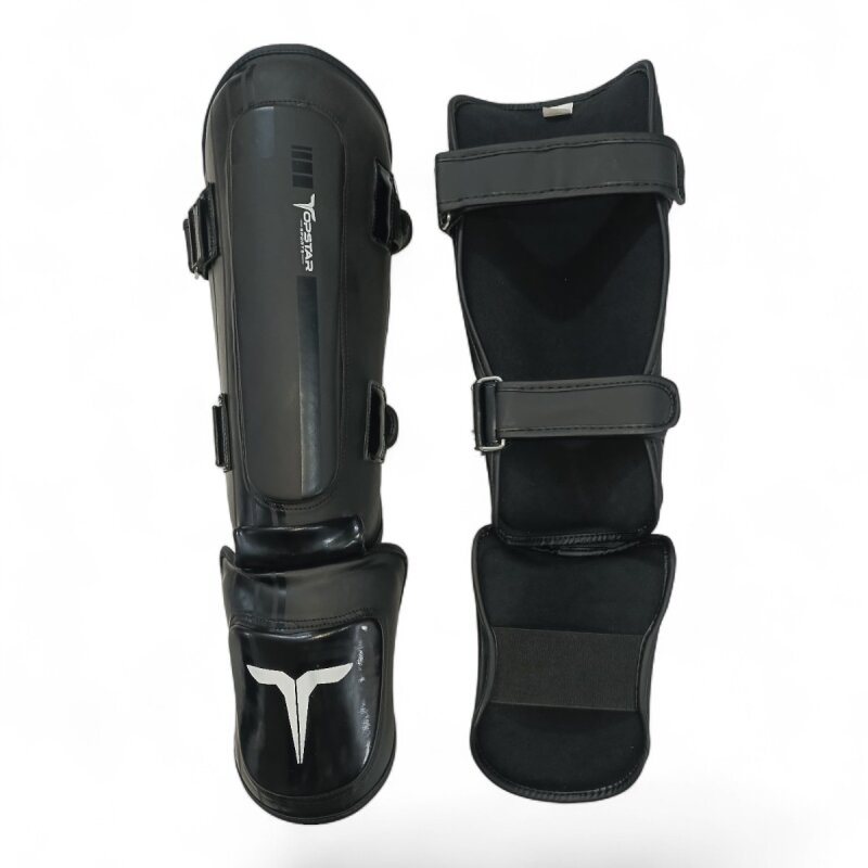 Schienbein-Spannschoner NIGHTFALL Premium Schützer schwarz