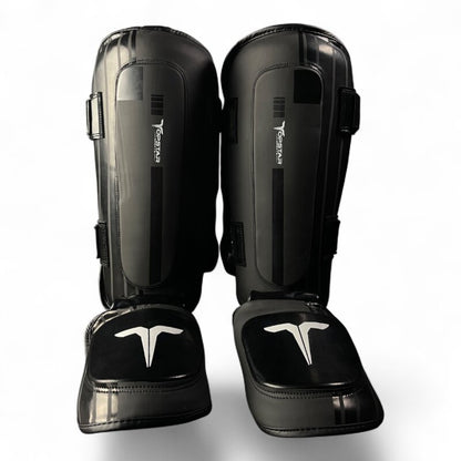 Schienbein-Spannschoner NIGHTFALL Premium Schützer schwarz