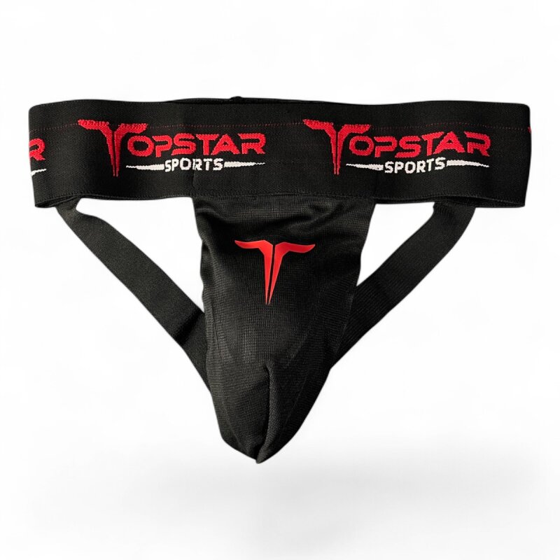 Tiefschutz IMPACT Premium für Herren, schwarz-rot