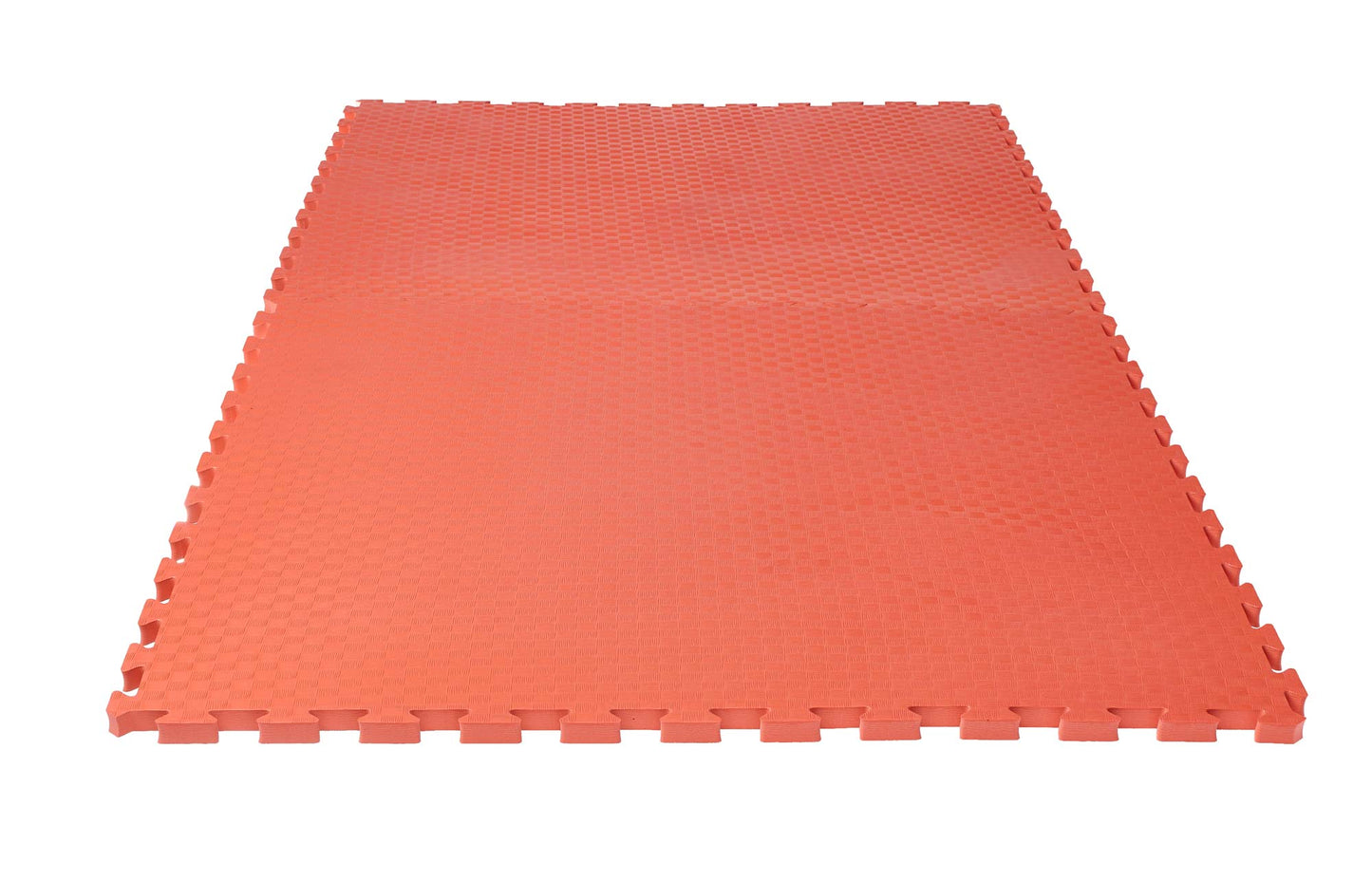 Kampfsportmatte Puzzlematte Pro Checker 2 cm rot