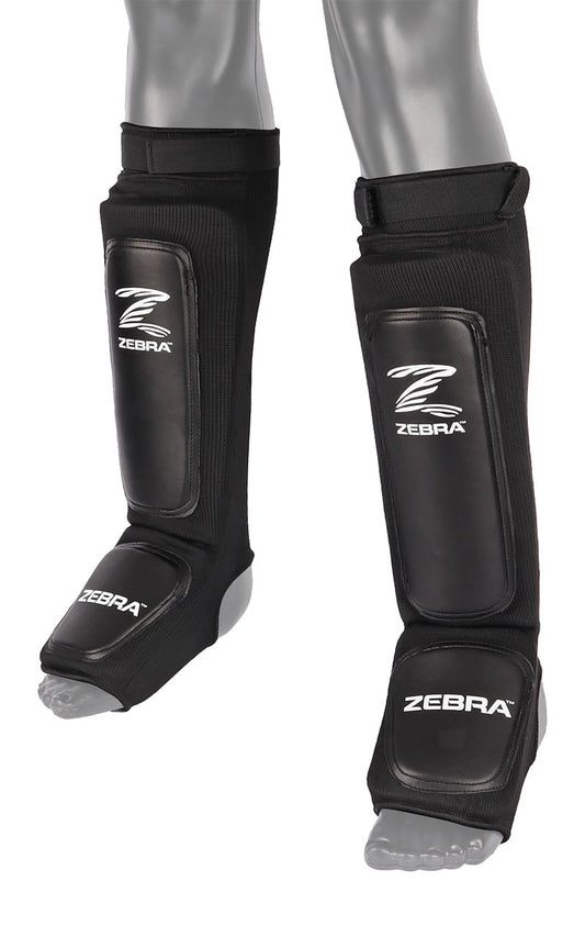 ZEBRA Schienbein- Spannschützer Performance, elastisch - MMA Kickboxen