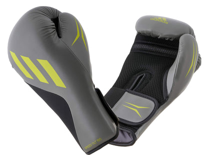 adidas Boxhandschuhe SPEED TILT 150, grau-schwarz-lime SPD150TG