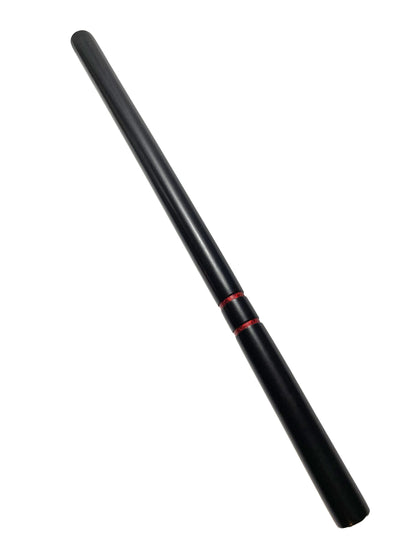 10er Pack Escrima Stock - Rattan Trainingsstick 65 cm - Brandmuster Spirale - Holz Kurzstock Arnis Kali