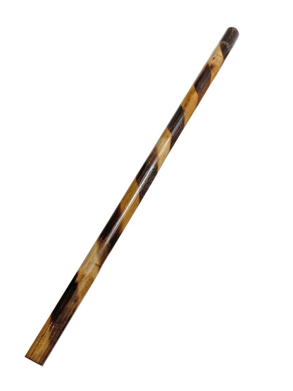 10er Pack Escrima Stock schwarz - stabile Ausführung - Trainingsstick 65 cm - Arnisstock Holz Eiche Kurzstock Kali