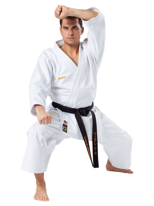KWON (R) Karateanzug KATA Tradition Japan - 14 oz, weiß - Karate Gi schwer