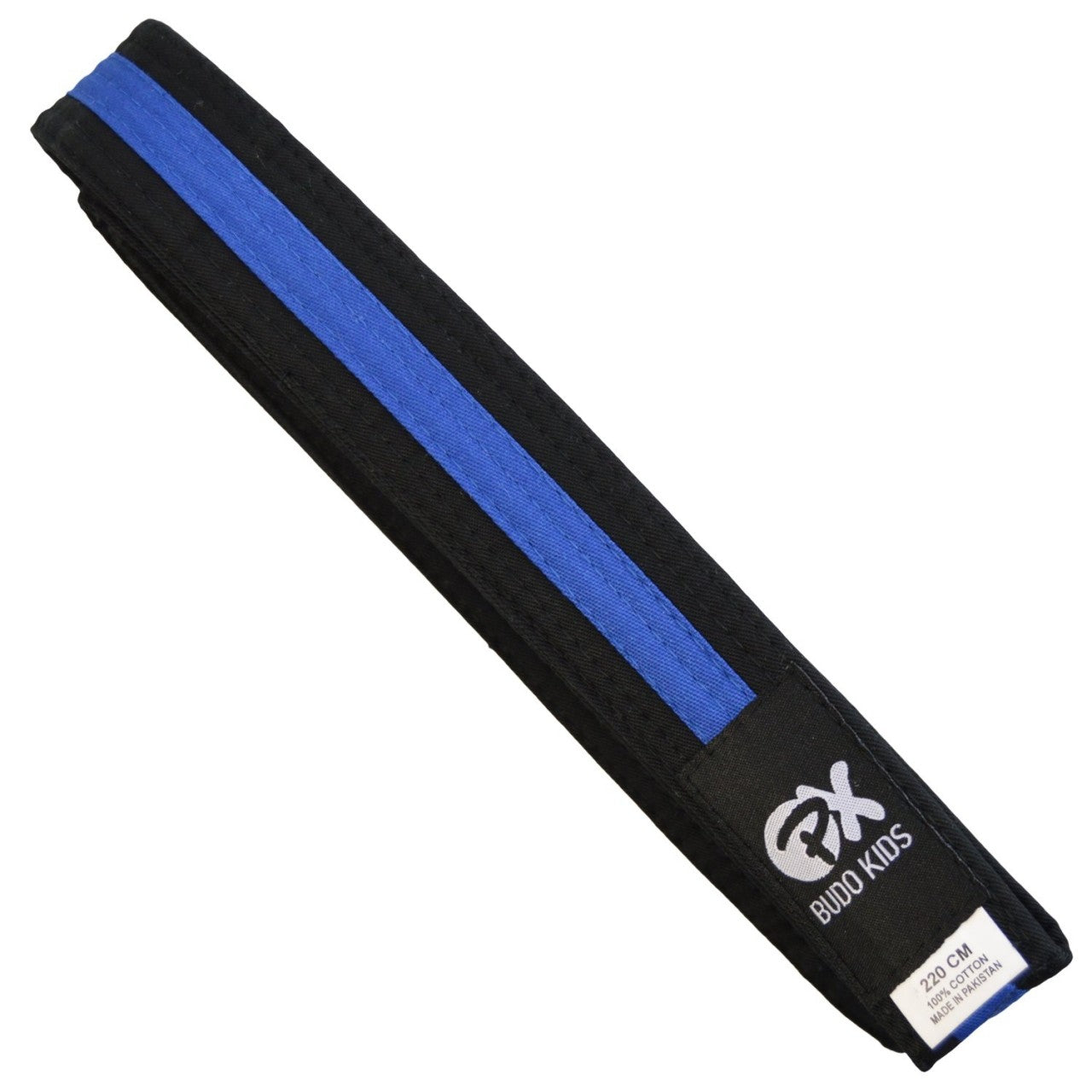 PX Budo Kids Softbelt, schwarz-blau