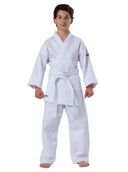 KWON (R) Karateanzug Clubline Basic - weiß 6,5 oz - Kinder Karate Gi