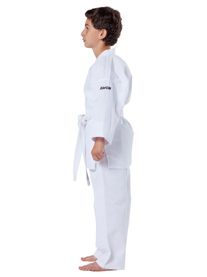 KWON (R) Karateanzug Clubline Basic - weiß 6,5 oz - Kinder Karate Gi