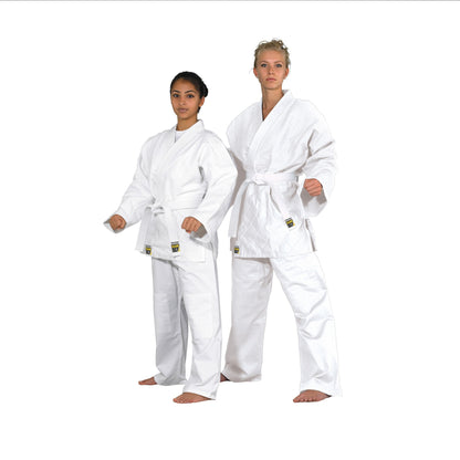 KWON (R) Judoanzug - Clubline Randori - weiß - Judo Gi Set (Jacke, Hose, Gürtel)