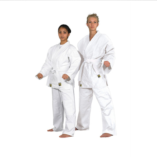 KWON (R) Judoanzug - Clubline Randori - weiß - Judo Gi Set (Jacke, Hose, Gürtel)