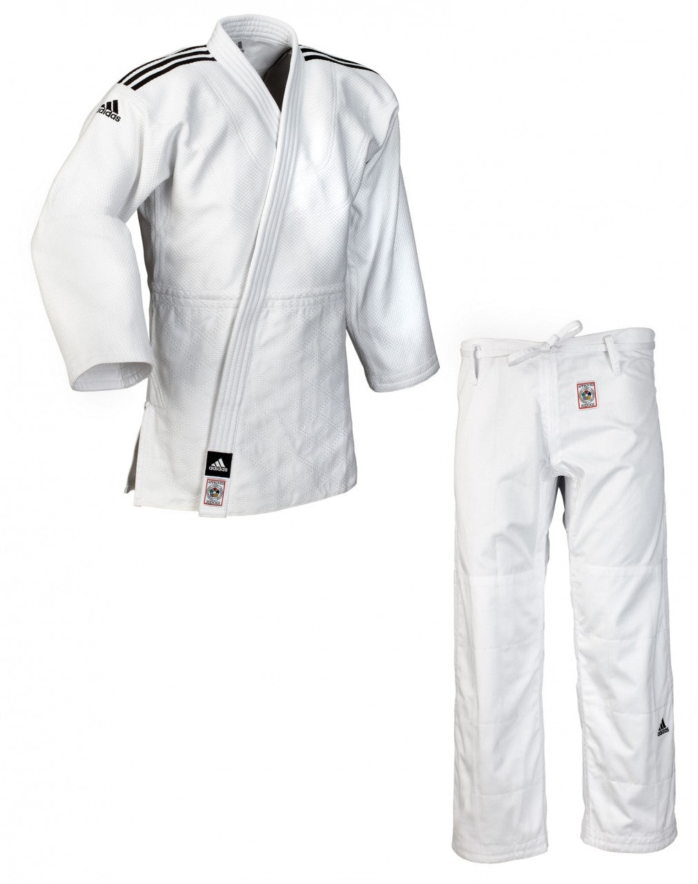 ADIDAS Judoanzug "CHAMPION II" IJF Judogi weiß