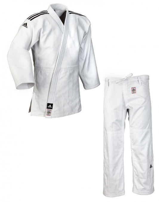 ADIDAS Judoanzug "CHAMPION II" IJF Judogi weiß