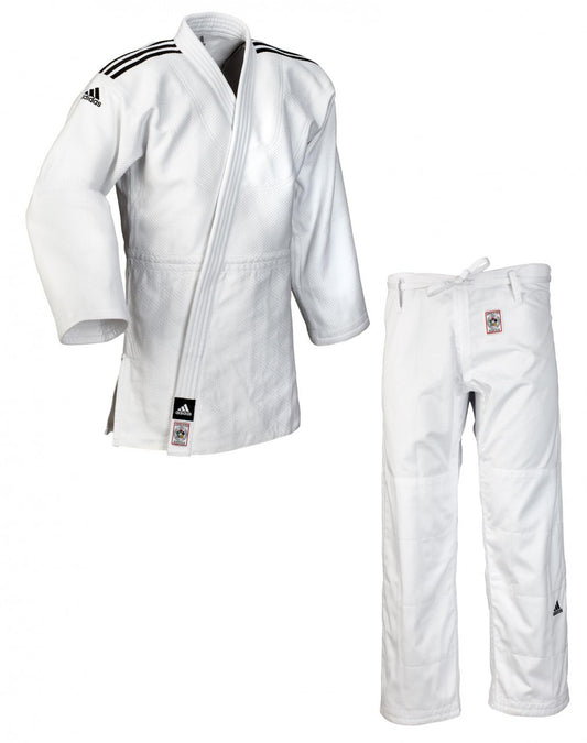 ADIDAS Judoanzug "CHAMPION II" IJF Judogi weiß SF