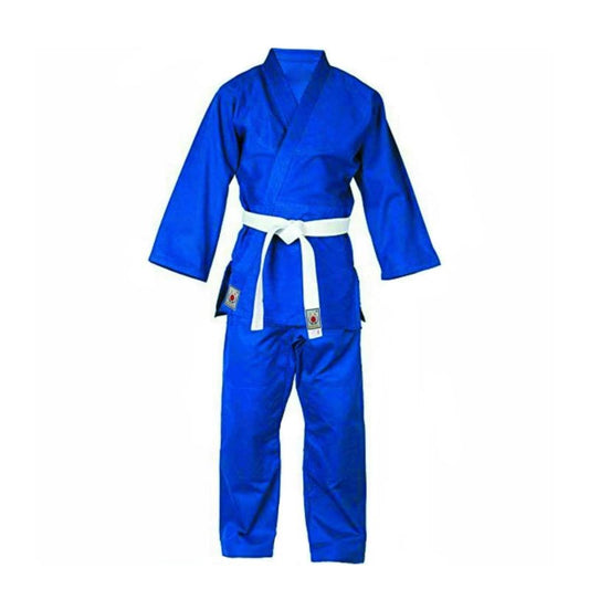 Judo Anzug, blau, DELUXE, 500 g schwer - Judo Gi