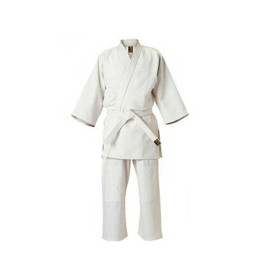 Judo Anzug, weiß, DELUXE, 500 g schwer - Judo Gi